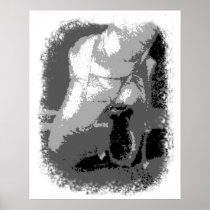 Pointe Shoe Dancer Dances Posters