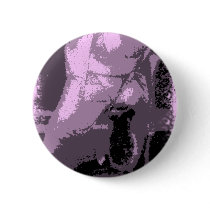 Pointe Shoes Dancer Black and white Button