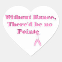Pointe Sticker