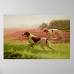 Pointers in a Landscape, 19th century posters