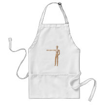 Pointing Left Apron