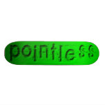 pointless 1st design skate deck