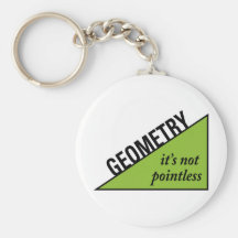 Pointless Geometry Key Chain