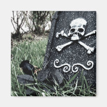 Poisened Rose Refrigerator Magnet