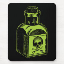Poison Bottle Mouse Pads