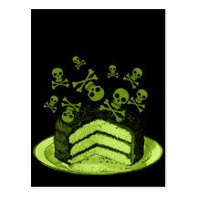 Poison Cake Post Card