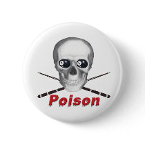 Poison Eight Ball Pin