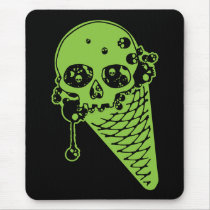 Poison Ice Cream Cone Mouse Pad