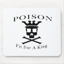 Poison Logo by: David Lee Mouse Pad