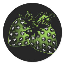 Poison Strawberries Stickers