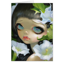 "Poisonous Beauties V: Datura" Greeting Card