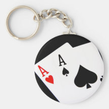 Poker Aces Keychain