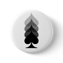 Poker Addict Pinback Button