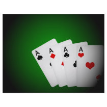 Poker Background Full Color Flyer