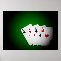 Poker Background Posters