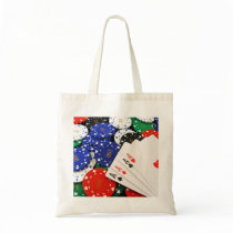 Poker Canvas Bag