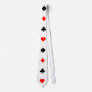 Poker Card Suits Pattern: Necktie / Tie