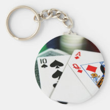 Poker Cards Keychain