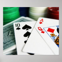 Poker Cards Print