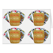 POKER Champ : ART101 Tiled Patterns Greeting Cards