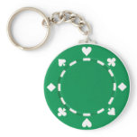 poker chip key chain