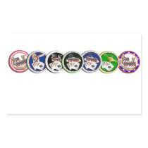 Poker Chips Galore Sticker