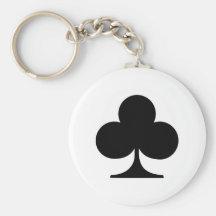Poker clubs key chain