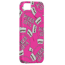 Poker Diva Poker Chips iPhone 5 Case