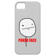 Poker Face iPhone 5 Case