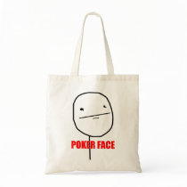 Poker Face - Tote Bag