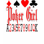 Poker Girl shirts