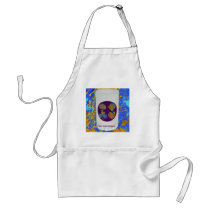 Poker Gold Champion Glass Apron