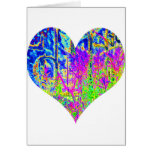 Poker Graffiti Heart cards
