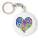 Poker Graffiti Heart keychains