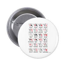 Poker Hand Nicknames Pins