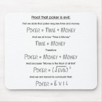 Poker is Evil