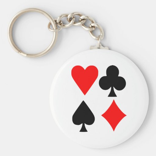 Poker Key Chain