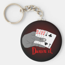 Poker Keychain