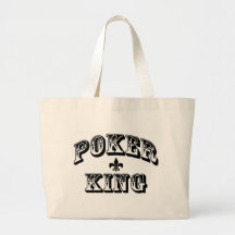 Poker King Tote Bag