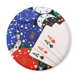Poker magnets