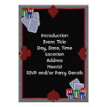 Poker Party Invitation Template