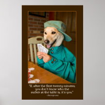 Poker Poster (Dog)