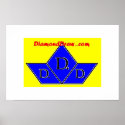 Poker Posters by Diamond Draw Designs posters