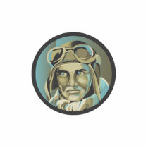 Poker: Ragged Aces Pilot Card Guard Photo Sculptures
