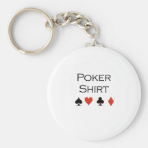 Poker shirt T-shirt Keychains