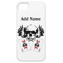 Poker Skulls Custom iPhone 5 Cases