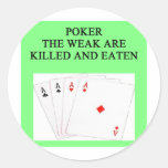 POKER STICKERS