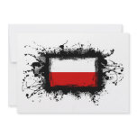 Poland Flag invitations