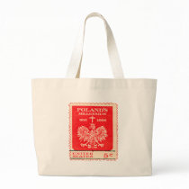 Poland Millennium Stamp Bag