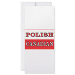 Poland Polish Canadian Flag